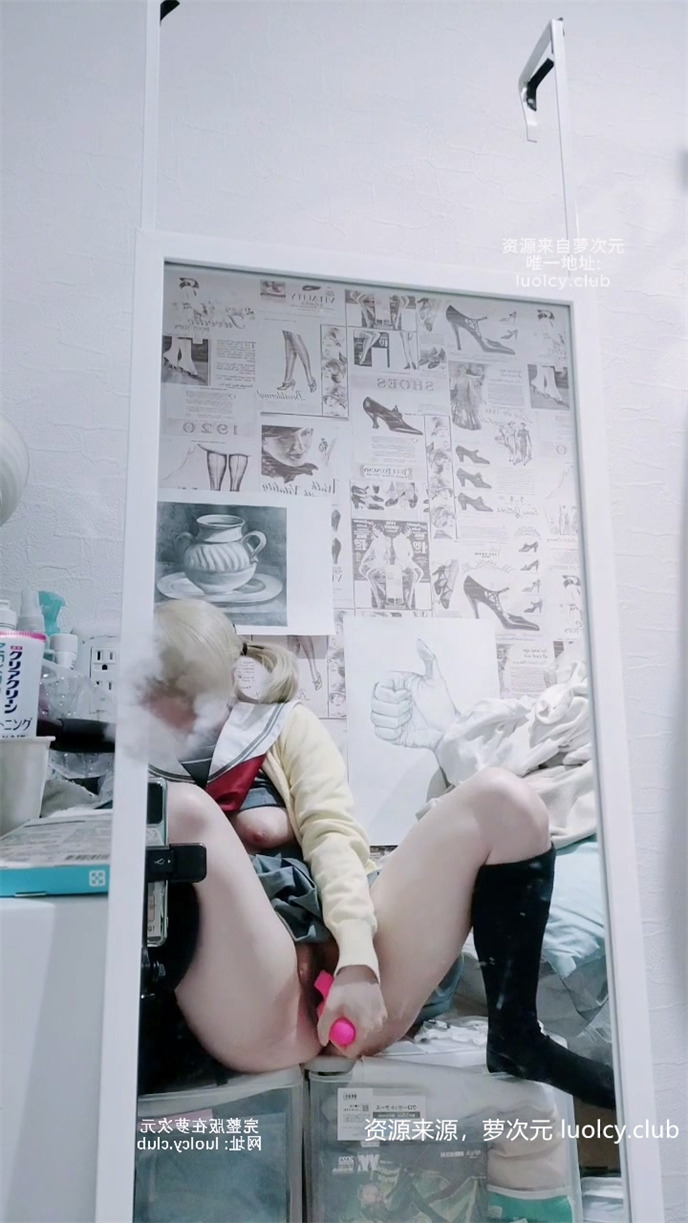 小豆沢 – [288门槛] 2套 11分钟 Cos[朝比奈真冬+学生JK] [nP2V-504MB] 持续更新中